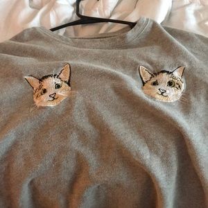 Cat tee